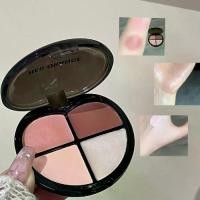 ราคา จัดส่งฟรี Herorange Peach Cream Blush Highlighter เมคอัพ ปัดแก้มไฮไลต์ บลัชสีพีช เนื้อครีม ช่วยเพิ่มความสว่างให้ใบหน้า ให้ผิวดูชุ่มชื้น โทนเนื้อเบจและชมพู รุ่น Rouge Love Shape Blush (1734333396671825