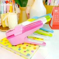 ราคา Kokuyo Harinacs เครื่องเย็บกระดาษ ไม่ต้องใช้ลวดเย็บ เย็บได้สูงสุด10 แผ่น รุ่น SLN-MSH110 (1733493107857000417)