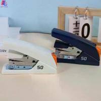 ราคา COD เครื่องเย็บกระดาษ ประหยัดแรง คละสี แม็กเย็บกระดาษ 50 แผ่น ชุดเย็บกระดาษ แม็ก แม็กเย็บกระดาษ ที่เย็บกระดาษ อุปกรณ์สำนักงาน พร้อมส่ง (1734218626729281128)