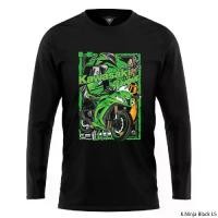ราคา Kawasaki Ninja Tshirt / Jersey | Tshirt Ninja Kawasaki Motorcycle | Malaysia Rider (1733695960159979508)