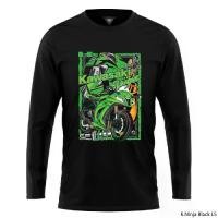 ราคา Kawasaki Ninja Tshirt / Jersey | Tshirt Ninja Kawasaki Motocycles | Malaysia Rider (1733695939220572148)