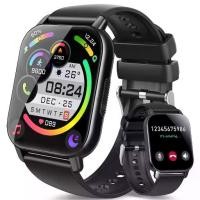 ราคา Smart Watch (Answer/Make Calls), 1.85" Smartwatch for Men Women IP68 Waterproof, 100+ Sport Modes, Fitness Activity Tracker Heart Rate Sleep Monitor Pedometer Calories, Smart Watch (173411489218556846
