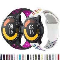 ราคา สายนาฬิกาข้อมือซิลิโคน สองสี สําหรับ Xiaomi Watch S1/S1 Active Smartwatch Band Smart Watch (1733666324789036882)