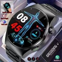 ราคา Health Laser Therapy Smart Watch Blood Sugar Watch Smart Bluetooth Call Uric Acid Blood Lipid Blood Pressure Monitor Smartwatch (1734540502313240452)