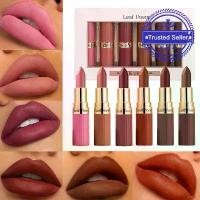 ราคา Leaf Poem Matte Lipstick Set ติดทนนานไม่ถึงลิปกลอส Easy Fade Makeup Lip Cosmetics O4r9 (1734059054469252612)