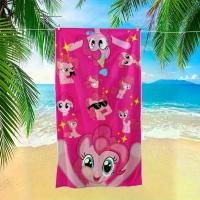 ราคา ผ้าขนหนูชายหาดธีมฤดูร้อน YJ สำหรับ My Little Pony’s Pinkie Pie แสดงอารมณ์และช่วงเวลาที่น่ารัก ซับน้ำได้รวดเร็ว แห้งเร็ว พร้อมลวดลายพิมพ์ เหมาะสำหรับโยคะ การเดินทาง ว่ายน้ำ ชายหาด ฟิตเนส และตั้งแคมป์ (