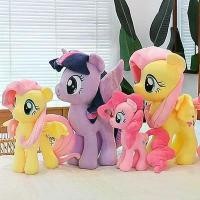 ราคา Cute My Little Pony Plush Toy Twilight Sparkle Doll Pinkie Pie Soft Stuffed Doll Birthday Gift for Girls (1733792698373801201)