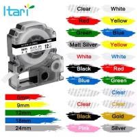 ราคา 1pcs 12mm SS12KW patible Epson LabelWorks Tape Standard Black on White For Label Printer LW-300 (1732572463299396803)