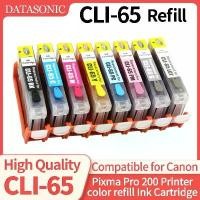 ราคา 1set CLI-65 CLI65 CLI 65 refill Cartridge Compatible for Canon Pixma PRO200 Pro-200 Printer Cartridge With day (1734253216828392971)