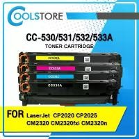ราคา COOLS หมึกเทียบเท่า CC530A/530a/531/532/533 For HP Printer CP2025,CM2320,CM2320fxi,CM2320n ซีโอดี (1734476598838331221)