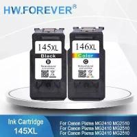 ราคา 145XL 146XL PG145 CL146 Remanufactured Compatible Cartridge PG-145 CL-146 for Canon Pixma MG2410 MG2510 Printer s (1734253330501240331)