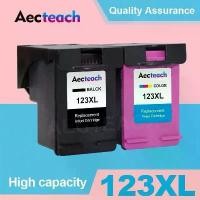 ราคา Aecteach 123 For HP123 123XL Cartridge for HP DeskJet 1110 1111 1112 2130 2132 2134 Officejet 3830 3831 3832 3834 Printer (1734148267570923019)