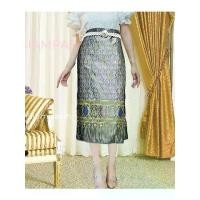 ราคา ผ้าถุงผ้าไหมSOF ผ้าถุงผ้าไหม ป้ายข้างติดตะขอ ผ้าหนาใส่สบาย ผ้าถุงสีเทา ฟรีไซส์เอว 24-40 นิ้ว ผ้าถุงสำเร็จ ผ้าไหมลาวสั้น ซิ่น ผ้าถุงลาวสั้น wrap sarong (1734380349472343508)