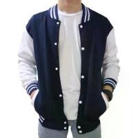 ราคา Men's Plain Varsity Baseball Jacket / Men's and Women's Varsity Baseball Jacket fASHION (1733822281499969248)