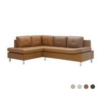 ราคา INDEX LIVING MALL OVIRA PVC Corner Sofa - Black (1734483547830256799)
