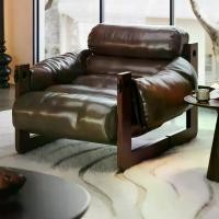 ราคา โซฟา F&Gโซฟา โซฟาวินเทจหนัง เก้าอี้โซฟา Sofa Bed สไตล์วินเทจ โซฟาแบบปรับนอน หนัง Oil Wax ทนทาน กันน้ำได้ดี โครงเหล็กแข็งแรง ติดตั้งง่าย โซฟาเบด (1734619503975237620)