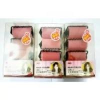 ราคา CODJapanese Hair curler roll แกนม้วนผมฟองน้ำมีตัวล้อค ลอนใหญ่สุด เนรมิตลอนผมคุณให้สวยเด้ง โดยไม่ต้องใช้ความร้อน 4pcs x 3 boxTikTok (1734640799571019591)