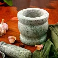 ราคา ชุดครกหินธรรมชาติ, เครื่องบดหินอ่อนทรงกลมแบบโบราณสำหรับใช้ในครัวเรือน, เครื่องบดกระเทียมแบบมือหมุน, ครกหินธรรมชาติสำหรับบดยา, เครื่องบดกระเทียม. สามารถใช้สำหรับบดธัญพืช, เครื่องเทศ และยาได้. (17344565