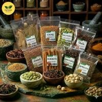 ราคา เครื่องเทศ Baiboon สำหรับการปรุงรส อาทิ อบเชยแท่ง ลูกกระวาน ใบกระวาน กระวานเขียว โป๊ยกั๊ก กานพลู (1734644124158166497)