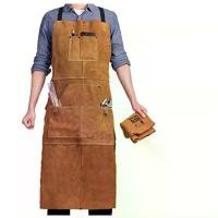 ราคา Amazon cross-border canvas apron, woodworking, electrician, floral workwear, baking, barbecue apron with printed logo (1734682137730516034)