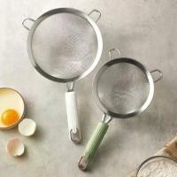 ราคา COD. Dear Home กระชอนสแตนเลส ตะแกรงร่อนแป้ง กระชอนช้อนขนาดใหญ่ Home Baking Tools 304สแตนเลส ที่ตีไข่ (1734547744751978185)
