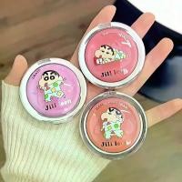 ราคา odbo บลัชออน ปัดแก้มบลัชออน บลัชออน JILLLEEN Crayon Shin-chan Co-brand Monochromatic Baking Blush Repair Matte Disc Earth Color Brightening and Expansion (1734625313938966063)