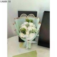 ราคา [แบบใหม่ สีขาว]ช่อกุหลาบ 11ดอก ดอกกุหลาบ ดอกไม้วาเลนไทน์ ของขวัญให้แฟน ดอกไม้สวยๆ วาเลนไทน์ พร้อมกล่องสวยหรู (1734361524379289335)