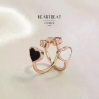 ราคา ESCOBAL แหวนสีเงิน Heartbeat แหวนเพชร สไตล์ใหม่ แหวนเงินแท้ แหวนมงคล แหวนเงิน แหวนรูปหัวใจ วาเลนไทน์ (1734113878672049930)