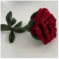 ราคา ดอกกุหลาบแดง วาเลนไทน์ ลวดกำมะหยี่ (1734400801582778194)