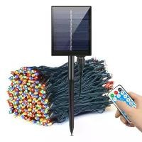 ราคา [COD] Durable Solar Power Outdoor LED String Light Waterproof Fairy Light Strip Solar Garland For Patio Wedding Christmas Garden Decor (1733484187153761742)