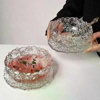 ราคา ชุดชามเซิร์ฟสไตล์จีนโบราณจากกระจกแก้วลายดอกกุหลาบ ดีไซน์ประณีต เหมาะสำหรับน้ำซุปเห็ดขาว (เห็ดขาวชนิดหนึ่ง) ชามไข่เป็ด ชามน้ำหวาน ไอศกรีม โยเกิร์ต และชามโอ๊ต (1734708120820745493)