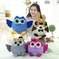 ราคา ตุ๊กตานกฮูกน่ารัก ตุ๊กตาผ้า นกฮูกการ์ตูน หมอนเด็ก ของขวัญวันเกิดคริสต์มาสสำหรับเด็ก (1733446773225391871)