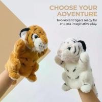 ราคา ตุ๊กตาผ้า การเล่าเรื่อง หุ่นมือรูปเสือ การจำลอง นุ่ม หุ่นกระบอกเล่าเรื่องด้วยนิ้วมือ การศึกษาปฐมวัย 20 ซม. ตุ๊กตาเสือผ้ากำมะหยี่ เวลาเล่านิทาน (1734389409417758630)