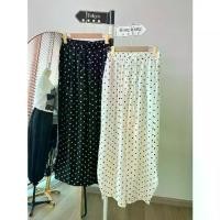 ราคา กางเกงขายาว ทรงบอลลูนBalloon Polkadot pants (1734536727345071256)