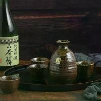 ราคา ญี่ปุ่นนำเข้าก่อนเตรียมเหล้าสาเก Retro Wine Set กล่องของขวัญ Shochu แก้ว Home Splitter หม้อลวก (1734149687846471370)