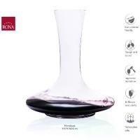 ราคา ◈ที่พักไวน์ Rona Mendoza 1500 ml Crystal Wine Decanter✿ (1733285426094441649)