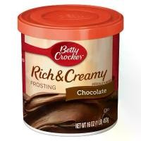 ราคา บล็อกบัสเตอร์ สินค้าขายดี Betty Crocker Rich & Creamy Chocolate Frosting เบ็ตตี้ ครอกเกอร์ ริช แอนด์ ครีมมี่ ช็อกโกแลต ฟรอสติ้ง 453g. (1734439071321720170)