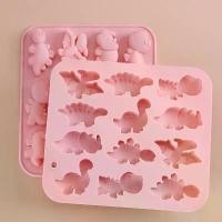 ราคา แม่พิมพ์ซิลิโคนเกรดอาหารสำหรับทำขนมไดโนเสาร์การ์ตูน DIY ช็อกโกแลต ลูกอม ผลไม้ ขนมเยลลี่ ทนความร้อนสูง (1734066892338988820)