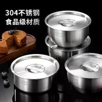 ราคา 304 สแตนเลสเกรดอาหาร หม้อต้มไข่ใช้ในครัวเรือนพร้อมฝาปิด, ชามผลไม้, ถ้วยขนมปังฝรั่งเศส (พาย), ถ้วยซุป ข้าวต้ม และไข่เค็ม, หม้อต้ม/ชามต้ม (1734066097334749101)