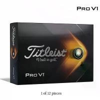 ราคา [จัดส่งทันที] ลูกกอล์ฟ PRO V1 All NEW Titleist Golf Balls 12 pieces by one box. High quality ลูกกอล์ฟTitleist PRO V1 / ลูกกอล์ฟไทเทิลลิส 12 ชิ้นต่อกล่อง (1732207236851533080)