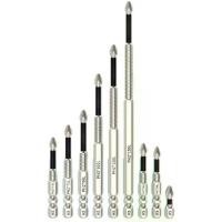 ราคา Magnetic Anti Slip PH2 Phillips Screwdriver Bits, Set of 4pcs, 5pcs, 6pcs, S2 Steel Impact Driver Bits, Suitable for Power Tools, Durable and Wear Resistant, Cross Drill Bits, Hi (1733867379930203184)