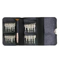 ราคา [COD]2026 24-in-1 Screwdriver Set Leather Case Portable Mobile Phone Computer Repair Model 25-in-1 Screwdriver (1733342819367552048)