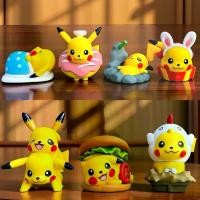 ราคา ของเล่นโมเดลรูปสัตว์น่ารัก เครื่องประดับรถยนต์ ของขวัญวันเกิด รูปปั้นตั้งโต๊ะ ลายปิกาจู แฮมเบอร์เกอร์ โดนัท อาหารฝรั่งเศส ขนมจีบ (1733539137002047233)
