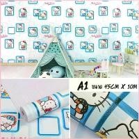 ราคา Fairfaxqwe วอลเปเปอร์ สติ๊กเกอร์ลายการ์ตูน คิดตี้ โดเรม่อน สติช ขนาด 45 ซม. x 10 เมตร. Wallpaper PVC กันนน้ำ มีกาวในตัว บล็อกบัสเตอร์ มีบริการเก็บ แนะนำ ขาย ร้อน ขายดี 3m ผงซ (1730867591910557847)