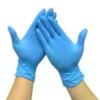ราคา Disposable Nitrile Gloves, Latex Rubber, Durable, for Food, Kitchen, Waterproof, Nitrile Gloves for Catering, Household Gloves (1734193494441821548)