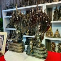 ราคา พ่อปู่ศรีสุทโธ แม่ย่าศรีปทุมมา เหล็กน้ำพี้ ประติมากรรม วัตถุมงคล (1729583775870585739)