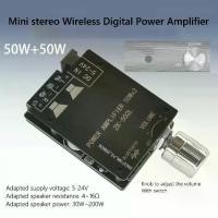 ราคา Power Amplifier Board Set 2x50W Copper DC Connector Mini Dual Channel Speaker Digital Power Amplifier Board (1734478994917656142)