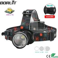 ราคา ไฟฉายคาดหัว BORUiT RJ-2166 ไฟ LED ซูม ทรงพลัง กันน้ำ ไฟฉายคาดศีรษะ เหมาะสำหรับการตั้งแคมป์และล่าสัตว์ ใช้แบตเตอรี่ AA (1731505965567936353)