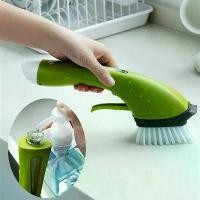 ราคา [TK] Cleaning Brush with Detergent partment, Dishwashing Brush, Multi-Purpose Cleaning Brush, Scrubbing Brush, Cleaning Brush --Products Ready for Dery- (1734499713883997365)