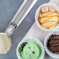 ราคา ช้อนไอศกรีมและผลไม้สแตนเลส 1 ชิ้น, ช้อนทรงกลมทนทาน, เหมาะสำหรับแตงโม, สับปะรด, มะละกอดิบ, ช้อนไอศกรีมและผลไม้เกรดอาหาร (1734453143361455521)